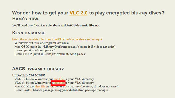 「libaacs.dll」ファイルをダウンロードする