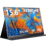 KEEPTIME 15.6インチモバイルモニター 1080P IPS非光沢